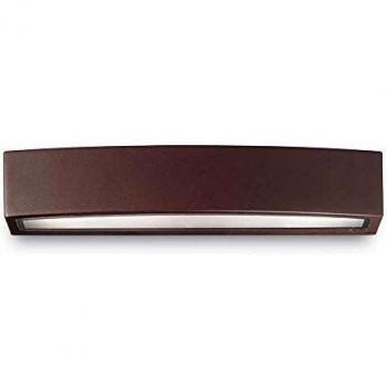 Aplique de pared exterior Andromeda 2 luces Coffee IP54 E27