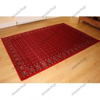 Alfombra diseño tradicional rebab 625 - rojo 240 x 330 cm alfombra