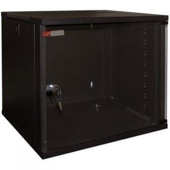 Armario rack 9U Bastidor de pared Negro con capacidad para montaje en la pared