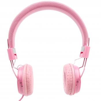 DURAGADGET Auriculares De Diadema Color Rosa para Teclado Yamaha PSR-F50 / PSR-E253 / Casio SA-78H5 SA-78 / SA-46H5 SA-46 / SA-77 Combinar con Su Móvil!