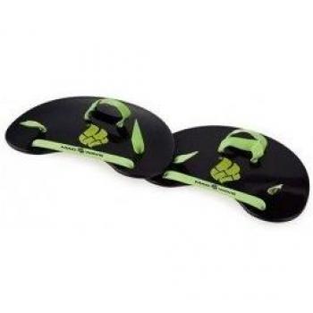 Palas Mad Wave Tri para Natación - Negro Talla Única