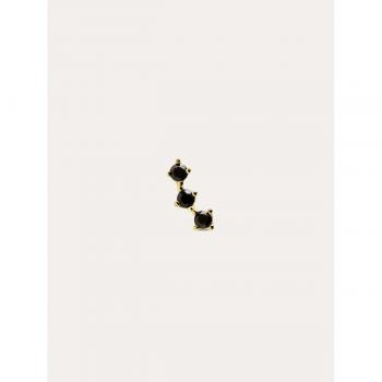 Pendiente Suelto Singularu Triple Spark Black