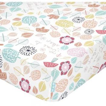 Sábana Bajera Multicolor 100% Algodón para Maxicuna 70 x 140 x 14 cm