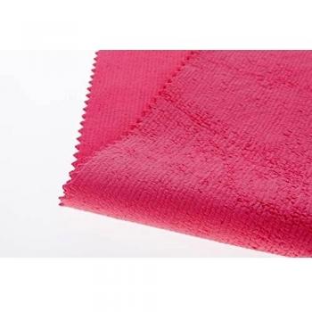 Aruba microfibra toalla PU 35 x 40 cm, rojo, 10 unidades