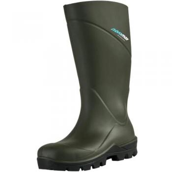 Bota de Agua de Seguridad Noramax Agri S5 para Agricultura, Verde, Talla 46