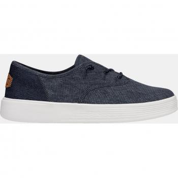 Zapatillas Informales para Hombre Hey Dude Conway Craft de Lino Color Marino EU 41