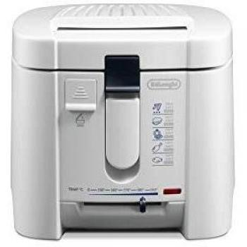 Freidora DeLonghi F13205 1.2L Blanca con Potencia de 1200W