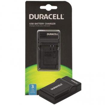 Duracell DRN5923 Cargador de Batería USB con Cable para Modelos DR9932 y EN-EL12