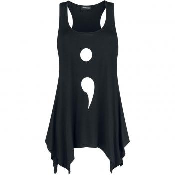 Jawbreaker Semicolon Top Mujer Negro XL