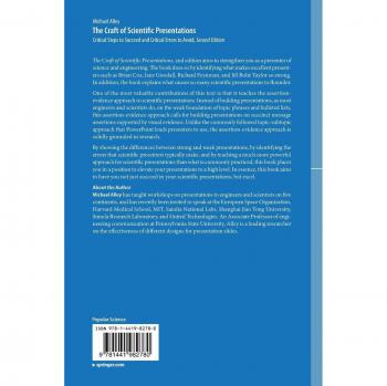 The Craft of Scientific Presentations: Critical Steps to Succeed and Critical Errors to Avoid