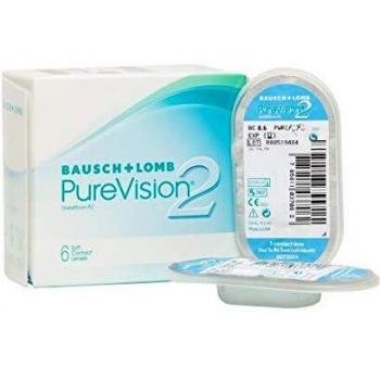 BAUSCH + LOMB - PureVision®2 - Lentes de contacto de reemplazo mensual