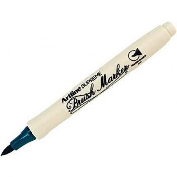 ROTULADOR ARTLINE SUPREME BRUSH EPFS PINTURA BASE DE AGUA PUNTA TIPO PINCEL TRAZO FINO VERDE OSCURO