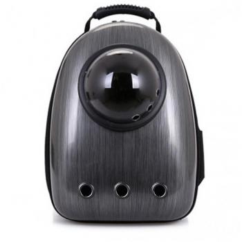 Mochila para mascotas con visor y orificios de ventilación