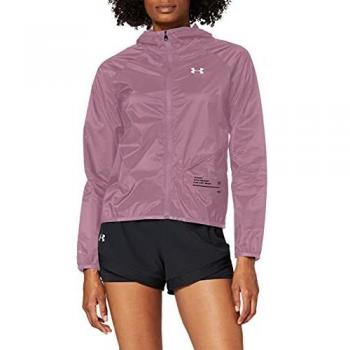 Under Armour UA Qualifier Storm Packable Jacket Chaqueta, Mujer, Morado