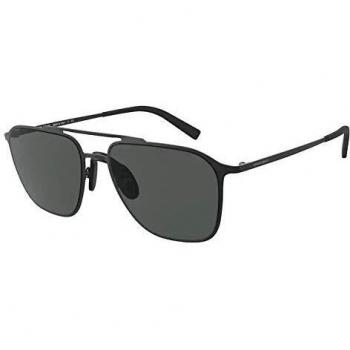 Giorgio Armani AR 6110 Men's Sunglasses Matte Black/Grey 58/18/145
