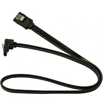 Cable SATA III 90° 0.5m Inter-Tech, Transferencia de hasta 6 Gbit/s, Conector Interno