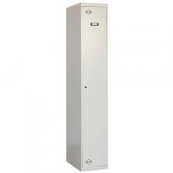 Taquilla Metálica Profesional SimonLocker Montada, 1 Puerta, 1800x400x500 mm, Color Gris