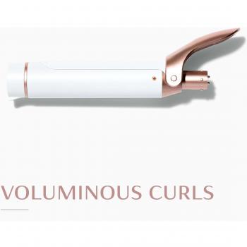 T3 - Voluminous Curls 38 MM Rizadores para el cabello unisex con clip, accesorio de peinado, 1 pieza