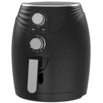 Muvip Freidora de Aire Caliente 3.5L 1400W con Temperatura Regulable, Temporizador y Olla Antiadherente MV0371