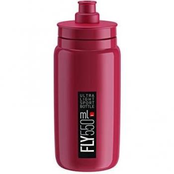 Bidón ELITE Fly Amaranto/Negro, 550 ml