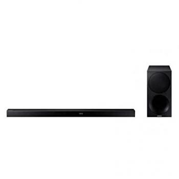 Samsung HW-M550/ZF Barra de Sonido Inalámbrica y Alámbrica, 340W de Potencia, 3.1 Canales con Bluetooth y USB, Negro