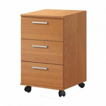 Cajonera Miroytengo 3 Cajones Buc Color Cerezo 42x68x35 Cm