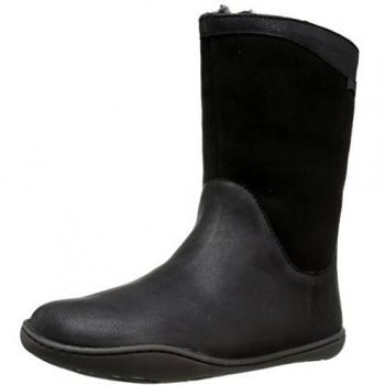 Camper Peu Women's High Boots - Black, Size 35, Smooth Leather