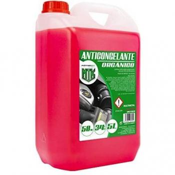 Motorkit MOT3541 Anticongelante Orgánico, Rosa, 5 Litros