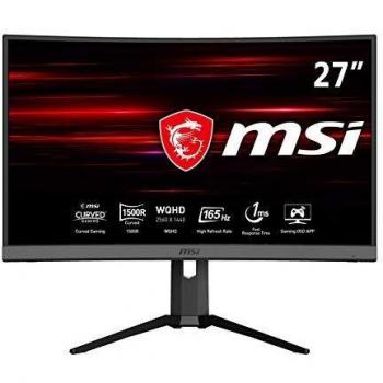 MSI Optix MAG272CQR - Monitor Gaming Curvo de 27 LED WQHD 165Hz