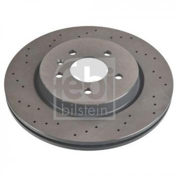 Disco de freno FEBI BILSTEIN 108196, volver, ventilado, perforado, 1 pieza