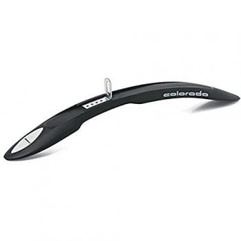 Diverse Juego de Guardabarros, BTT, Schutzblech MTB Steckblech mit V-Brake Fender, Negro, 24-26 Inch