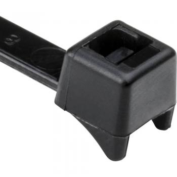 Bridas HellermannTyton CTT60R-PA66HS-BK 205 mm x 4.70 mm Negra Termoestable Paquete de 100 unidades