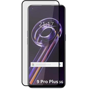 Protector Cristal Templado 5D Completo Negro para Realme 9 Pro Plus 5G