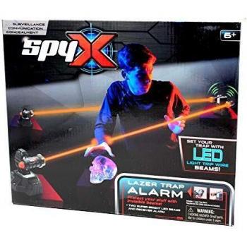 SpyX 10278 Lazer Trap Alarm for Kids, Multi Colour, 25cm