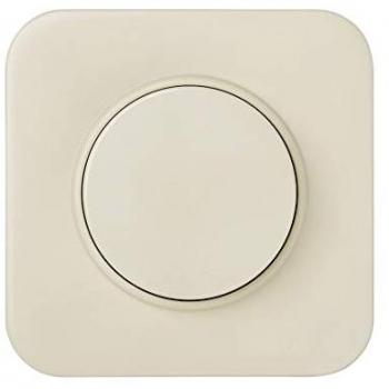 Tapa y botón dimmer Simon 31 marfil 310166104