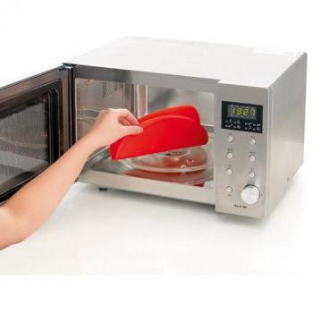 Lékué Estuche de Silicona para Tortillas y Omelettes, Rojo, Ref. 3402700R10U004