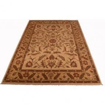Alfombra oriental clásica anudada a mano Ziegler Chobi de Pakistán 300 x 212 cm
