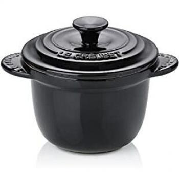 Mini Cocotte Cerámica Le Creuset Every 13cm 0,45l Color Negro Ébano