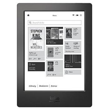 Kobo Aura H2O - E-Reader (17,27 cm (6.8), E Ink, 1430 x 1080 Pixeles, ePub, HTML, MOBI, PDF, RTF, TXT, GIF, JPG, PNG, TIF, 4 GB) No