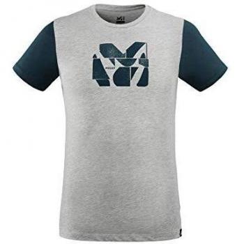 MILLET Composite Logo Heather Grey-Orion Blue, L