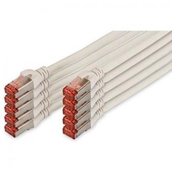 ASSMANN Electronic CAT 6 SFTP PATCH CABLE CU LSZHCABL AWG 277 LENGTH 3M 10PACK DK1644030WH10