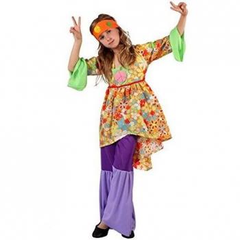 Desconocido Disfraz de hippie para niña