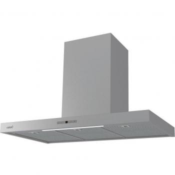 Cata Sygma 9000 II X - Campana Decorativa de Pared, 90 cm, Clase A, Inoxidable, 4 Niveles de Extracción, 65 dB