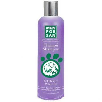 Champú Menforsan para perros de pelo blanco 1L