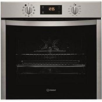 Horno Encastrable Multifuncional 71L Inox 56cm A+ con Catálisis - Indesit IFW5844CIX
