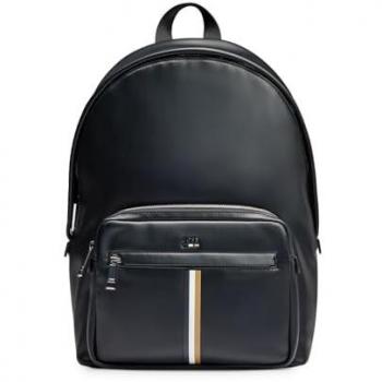 Mochila Hombre Boss Ray S Sintética Negra 42 cm Talla Única