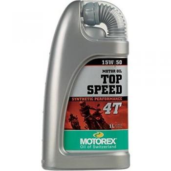 Aceite de motor MOTOREX Top Speed 4T 15W50 sintético 1L