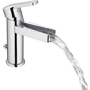 Grifo mezclador de lavabo con caño en cascada NIAGARA de SCHÜTTE