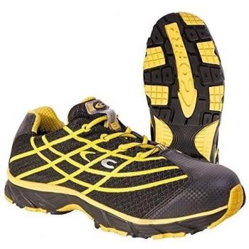 Cofra JV036-000 - Zapatos de seguridad nuevos zapatos de trabajo de trabajo s1p negro voladores extraterrestres talla 45