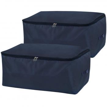 Lifewit Bolsa de Almacenamiento 2 Piezas Alta Densidad de Tela Oxford para Guardar la Ropa Edredones Ropa de Cama Almohadas Cortinas